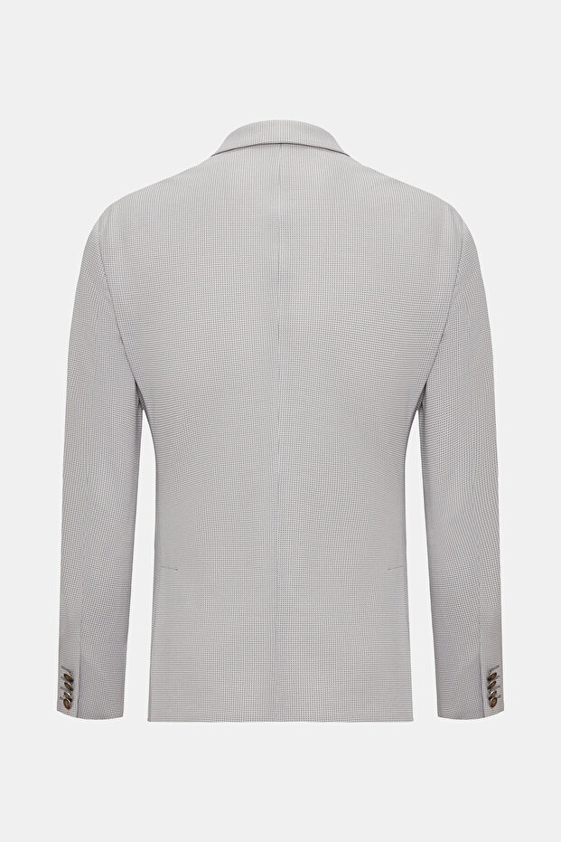 GRİ DÜĞMELİ CEKET - 2