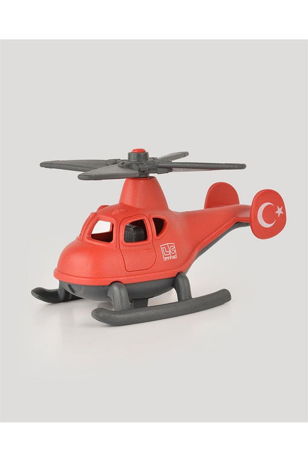 Lc Minik Helikopter Tekli - Kırmızı - 3