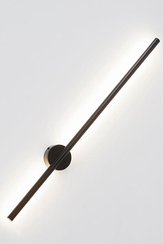 Vievis Siyah Led Aplik Tekli Duvar Apliği Salon Koridor Otel Restoran Dekoratif Aplikler - 1