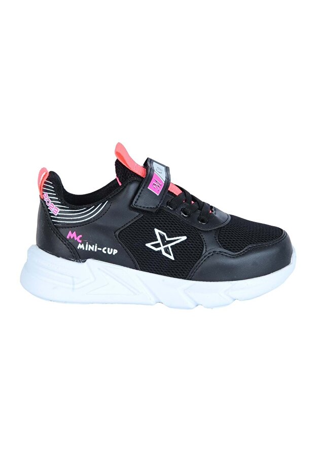Moda Ayakkabı 147 Kız Çocuk Spor Ayakkabı - MDS00782-Siyah-34 - 2