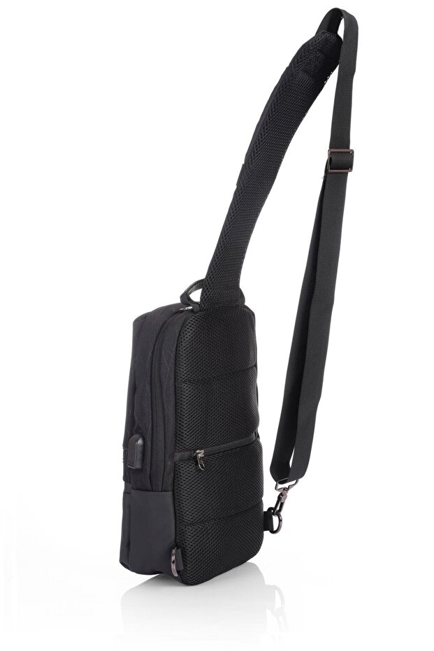 31276 USB Tablet Compartment Single Shoulder Bag - 3