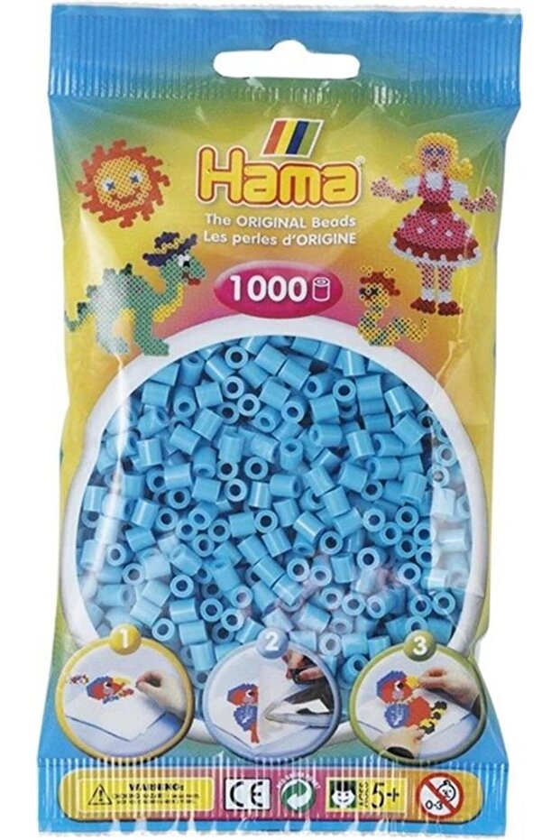 Midi Bead 1.000 Pieces - Azur Blue