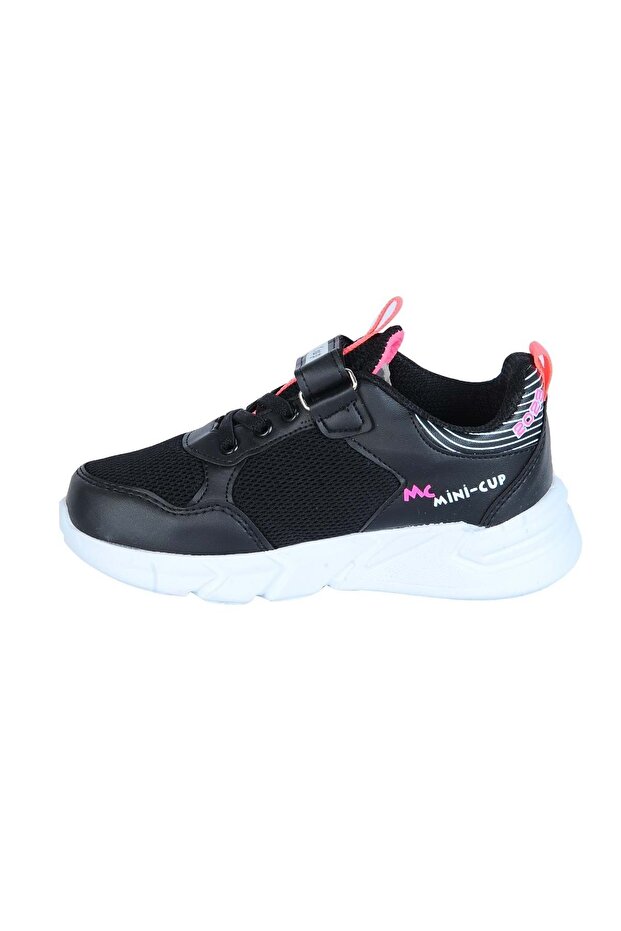 Moda Ayakkabı 147 Kız Çocuk Spor Ayakkabı - MDS00782-Siyah-34 - 3