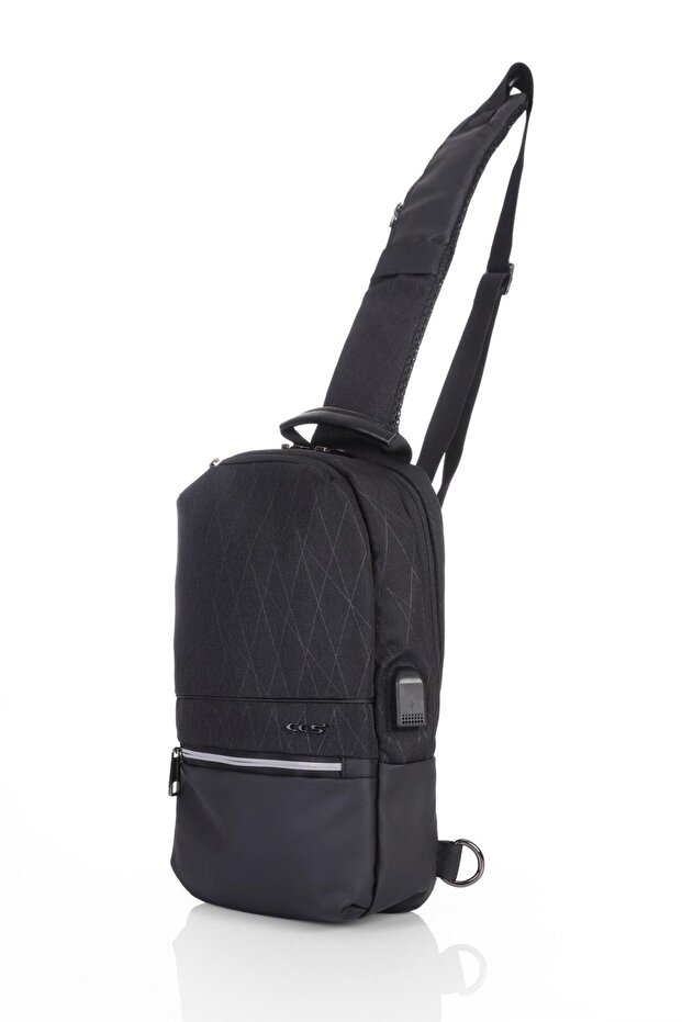 31276 USB Tablet Compartment Single Shoulder Bag - 2