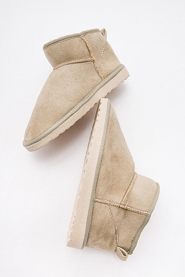 Alçak Taban Mini Bot BEJ - 6