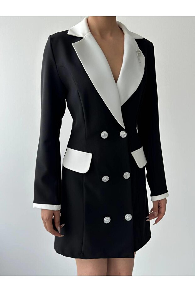 Plaza Mini Ceket Elbise - 6