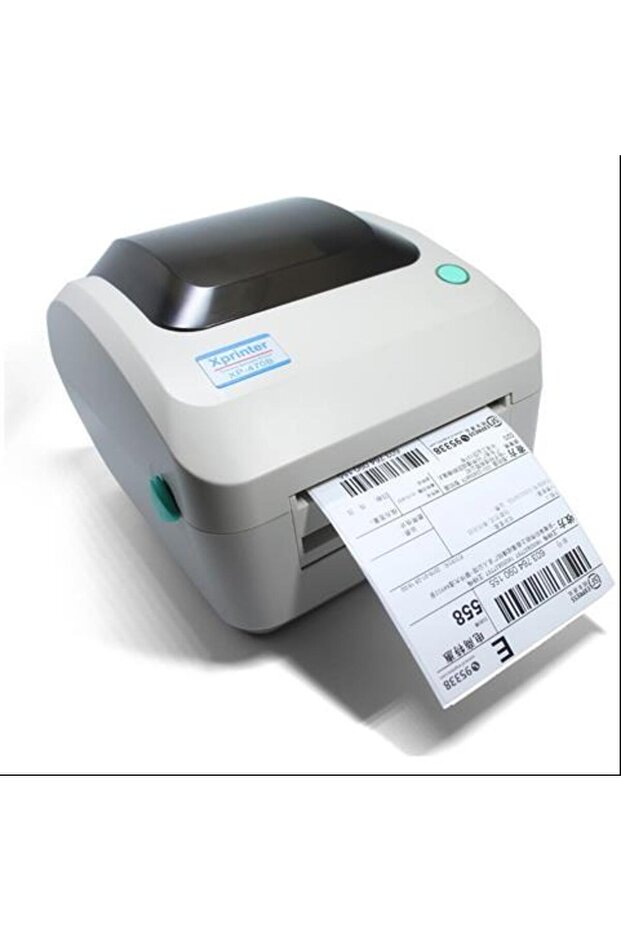 طابعة باركود حرارية مباشرة من نوع Xprinter Xp-470b بمنفذ USB - 1