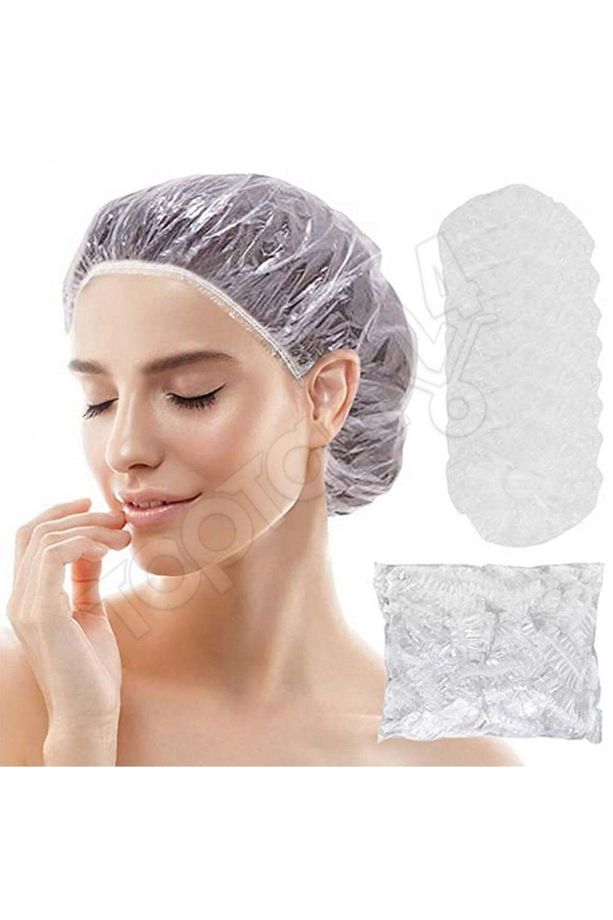 Esnature Tek Kullanımlık Naylon Duş Bonesi 100 Adet - 1
