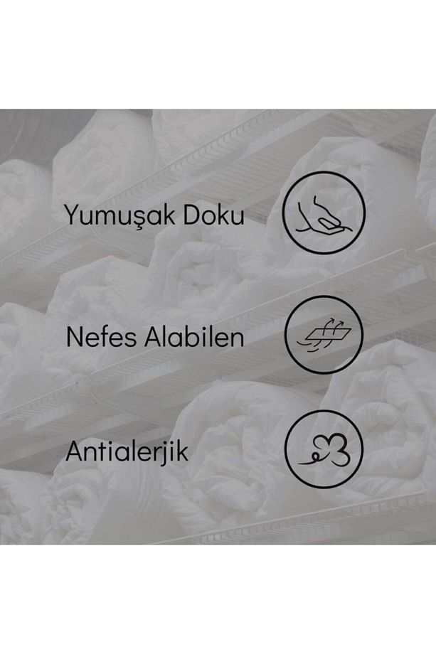 Antialerjik Tek Kişilik Nano Elyaf Yorgan - 3