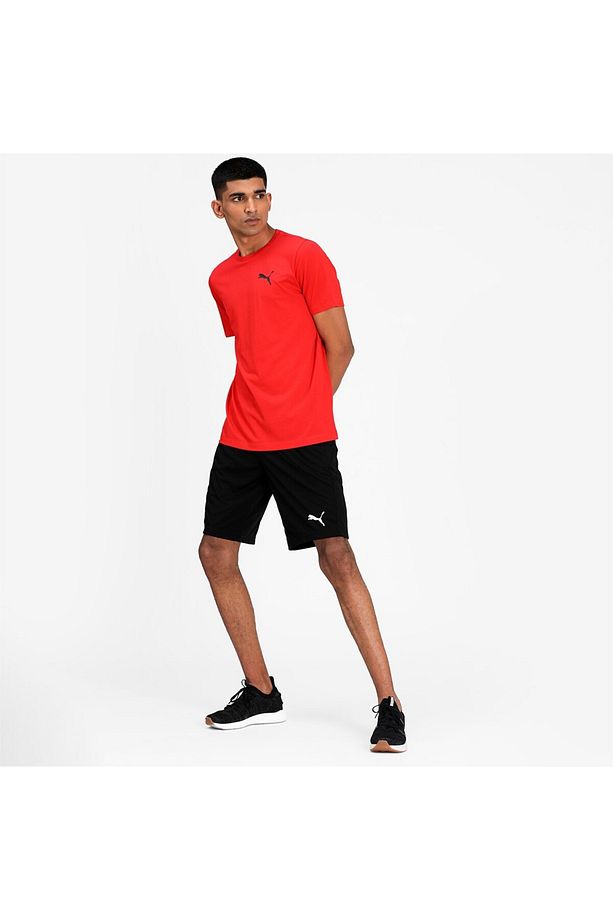 586729-01 Active Interlock Shorts Erkek Şort Siyah - 3