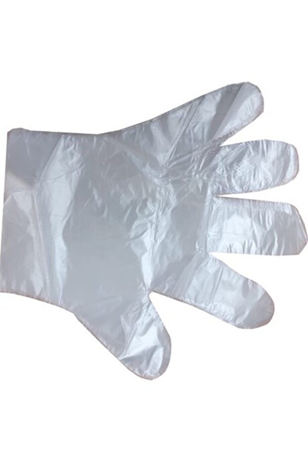 Şeffaf Poşet Eldiven 100' Lü Paket - 4