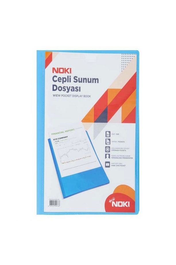 Sunum Dosyası Cepli 40'lı Siyah - 1