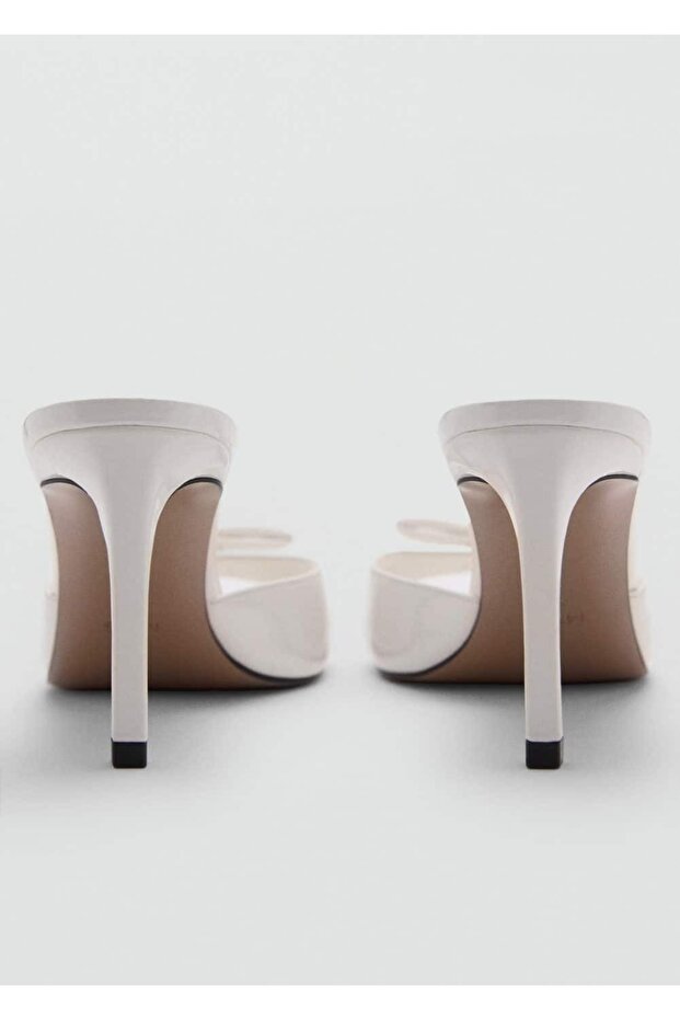 Kurdeleli topuklu sandalet - 5