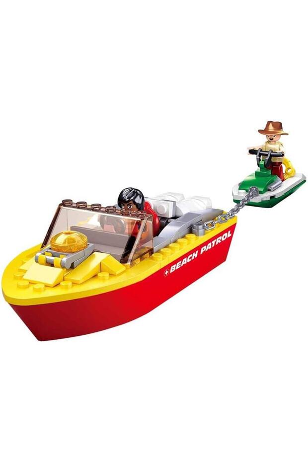 Yapı Oyuncak 129 Parça Can Kurtarma Botu - 4