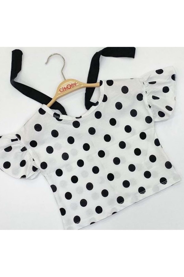 Kız Çocuk Bluz BEYAZ - 1