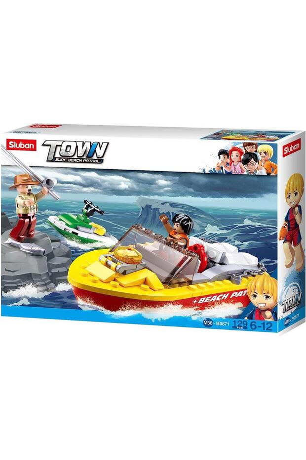 Yapı Oyuncak 129 Parça Can Kurtarma Botu - 1