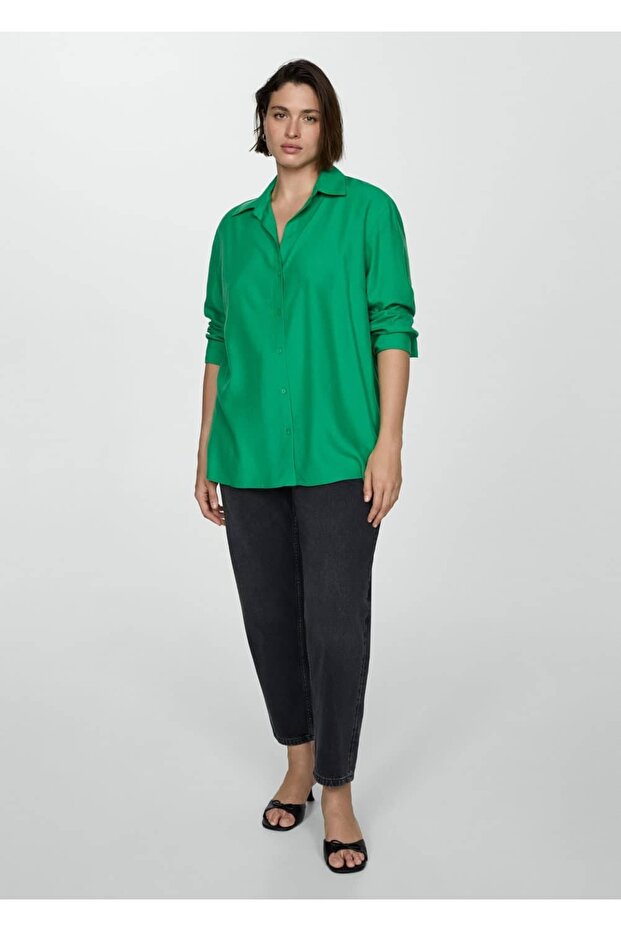 Lyocell akışkan gömlek - 6