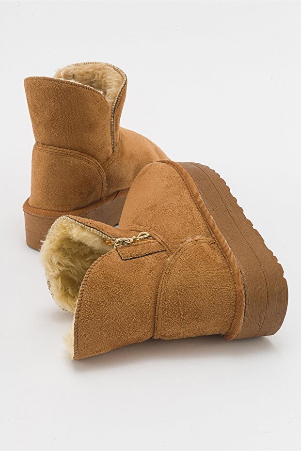 Yüksek Taban Fermuarlı Bot TABA - 4