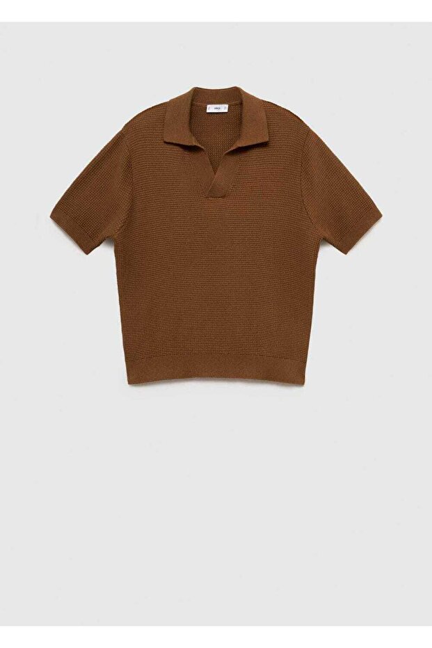Pamuklu Orta Kalınlıkta Triko Polo Gömlek - 3