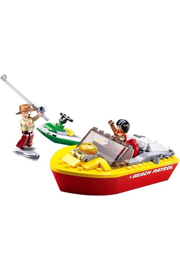 Yapı Oyuncak 129 Parça Can Kurtarma Botu - 2