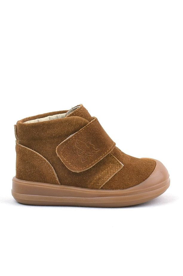 Yoohoo Hakiki Deri Taba Unisex Bebek Bot - 2