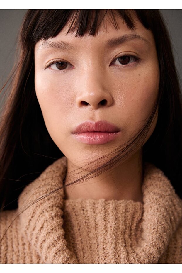 Fitilli boğazlı bluz - 6