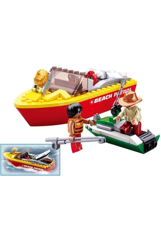 Yapı Oyuncak 129 Parça Can Kurtarma Botu - 3