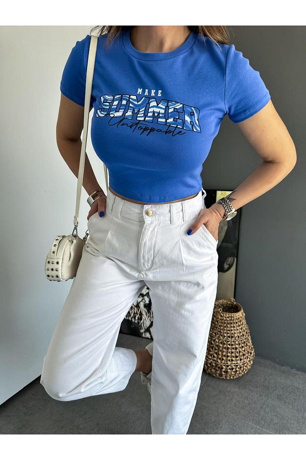 Mavi Summer Crop Tshirt - 4