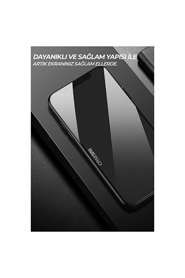 واقي شاشة مقوى لهاتف Apple iPhone 16 من الزجاج المقاوم للكسر - 6