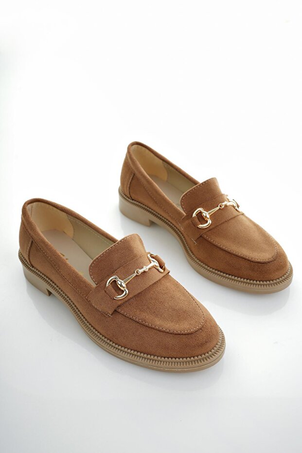 Sussie garantált fémcsatos női naplopó alkalmi cipő - 2