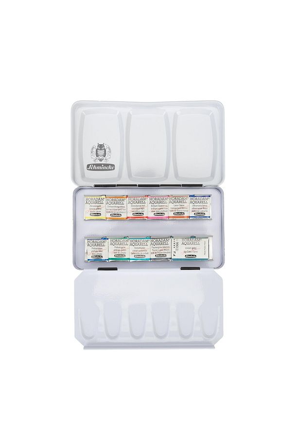 Horadam Aquarell Suluboya Seti Special Edition Cesc Ferre Temel Renkleri 10 X Yarım Tablet - 2