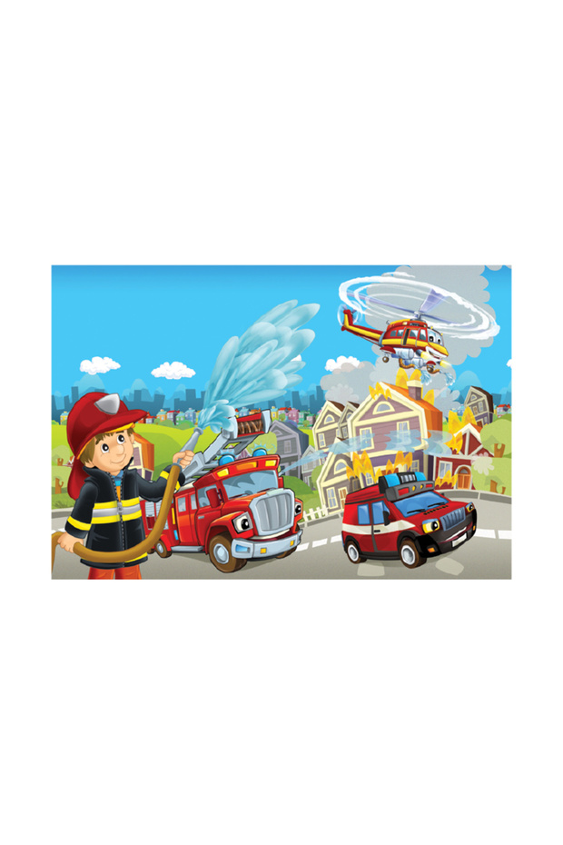 50 Parça Puzzle - İtfaiyeci (Fıreman) - 2
