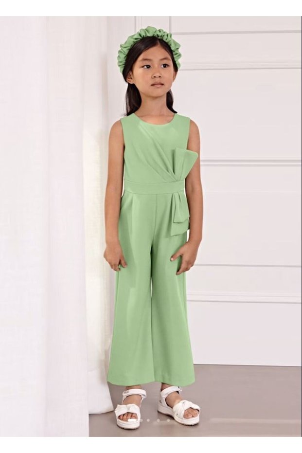 Kız Çocuk krep tulum 5263