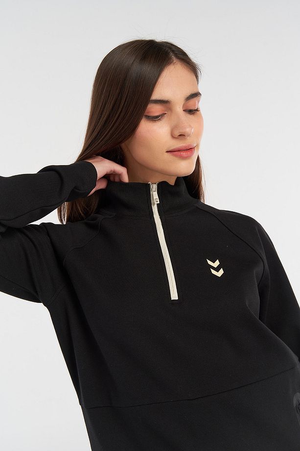 Fuyu Yarım Fermuarlı Sweatshırt - 2