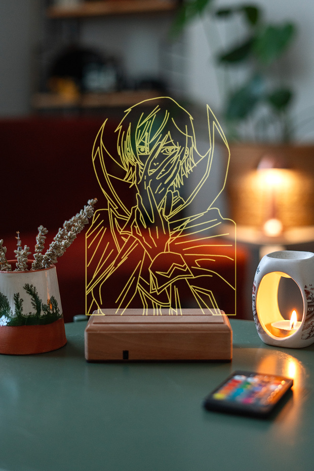Anime Code Geass Lelouch Gece Lambası - 2