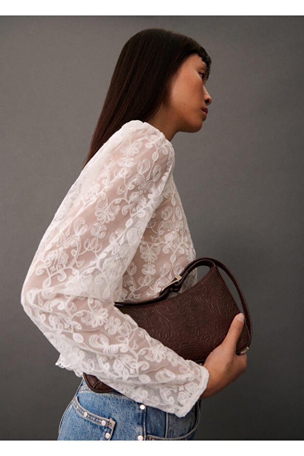 Yarı transparan gömlek - 1