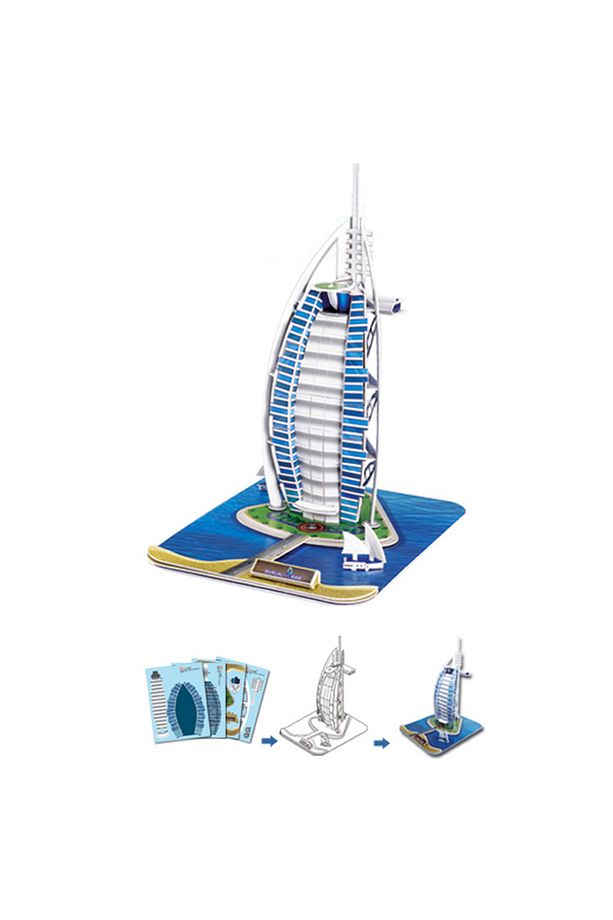 3d 101 Parça Puzzle Burç El Arap - Dubai - 1