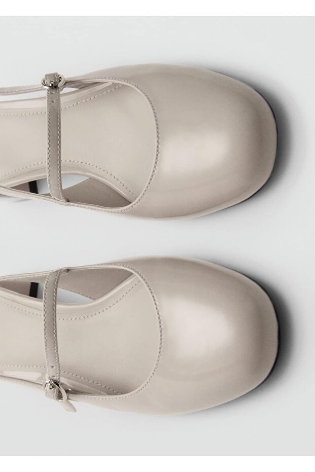 Tokalı topuklu ayakabbı - 4