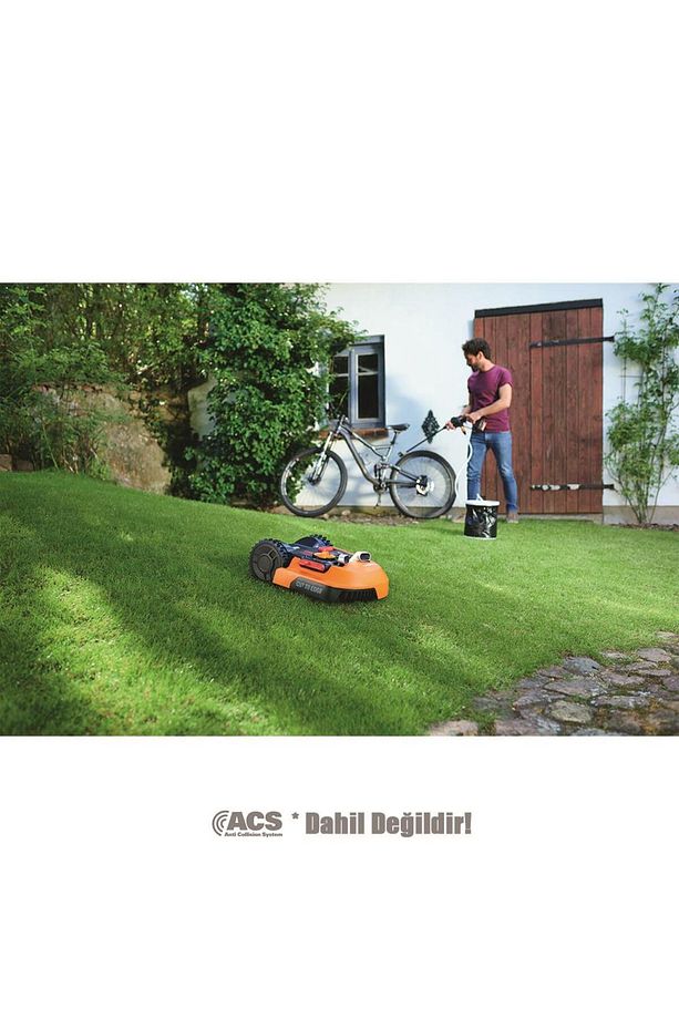 Wr147e.1 20volt 4.0ah. 20cm Landroıd Tam Otonom Kömürsüz Çim Biçme Robotu - 5