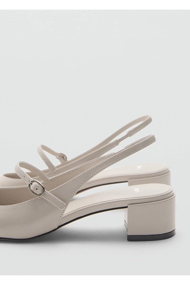 Tokalı topuklu ayakabbı - 3