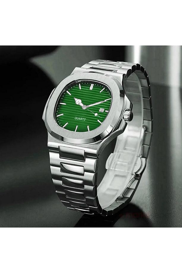 Lüks Klasik Tasarım Patek Model Erkek Kol Saati - 4