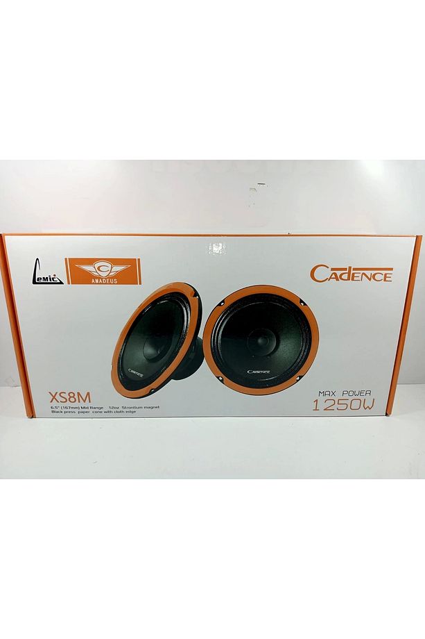 Cadence 20cm Midrange – Cadence XS8M 1250W Midrange Hoparlör – Cadence Midrange 20cm - 3