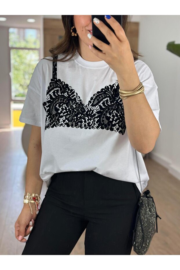 Çift Tarafı Baskılı Tişört - 1