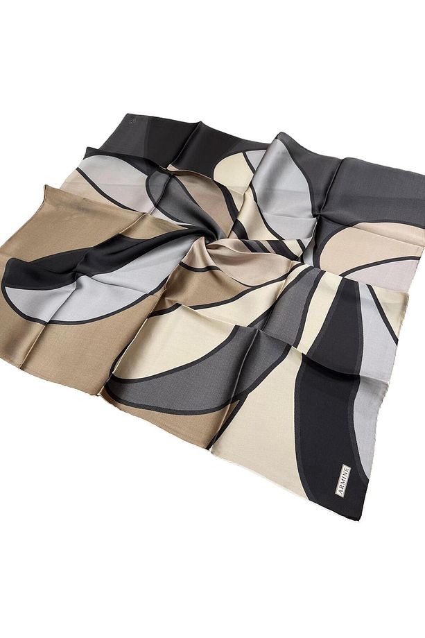 İpek Eşarp 2025 Kış - 9232-84 Taş Twill - 1