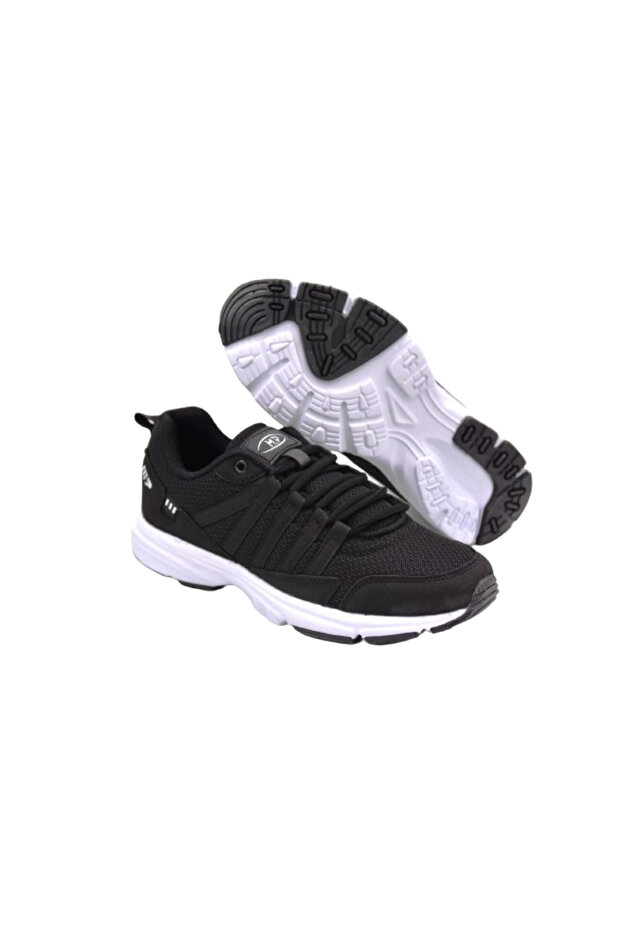 M.p 241-1526 Phlon Light Sole Laced Casual Unisex Sports Shoes BLACK