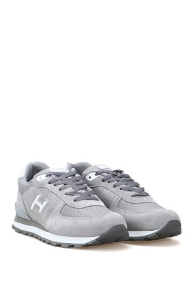 102 19250-g Peru Nubuck Leather Unisex Sports Shoes Gray