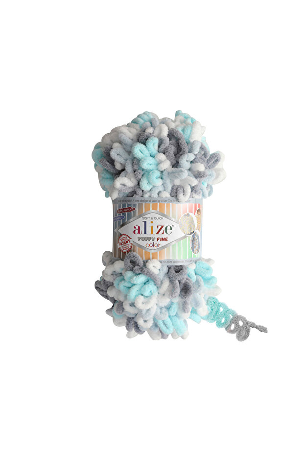 Puffy Fine Color (Small Loop) - 1