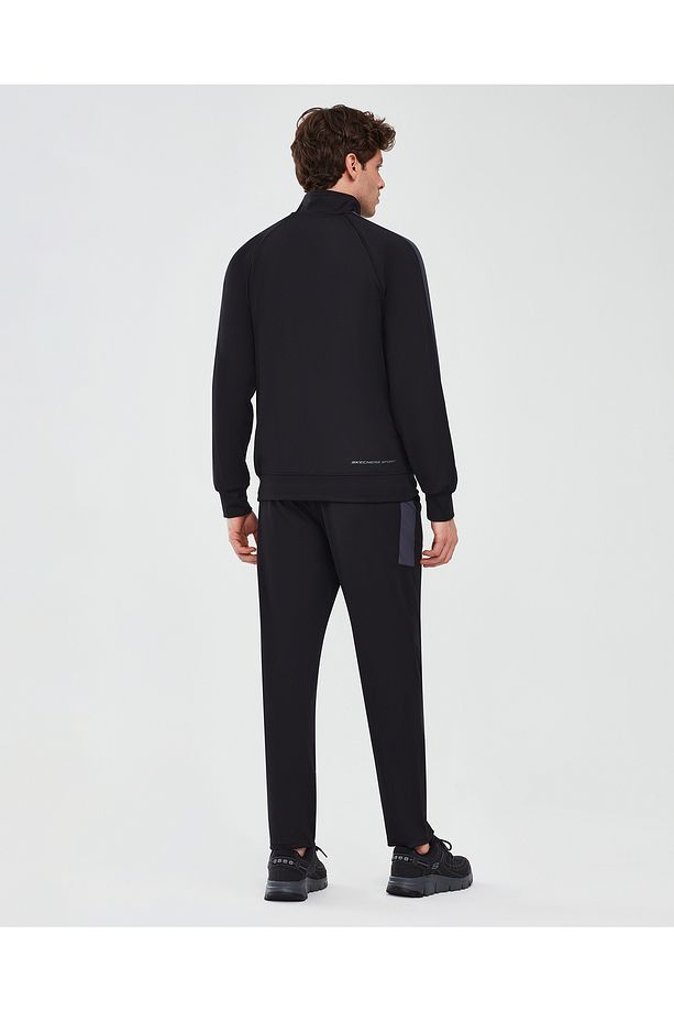 Performance Coll. M Track Suit Set Erkek Siyah Eşofman Takımı S241211-001 - 3