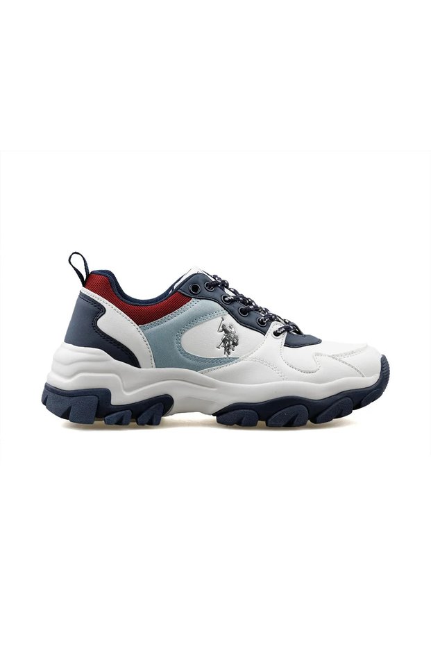 U.S. Polo Assn. Tracky 5Pr White Women's Sports Shoes White Lacquer