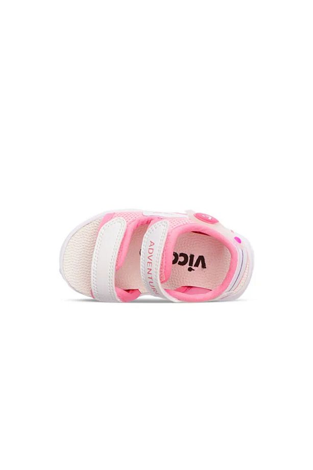 (321.E24Y.210-05) Mocha Phlon Hafif Taban Cırtlı Sandalet Pembe - 4